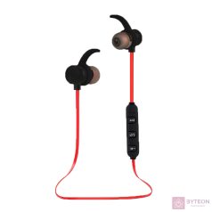   Esperanza EH186K fejhallgató és headset Hallójárati Fekete, Vörös Bluetooth