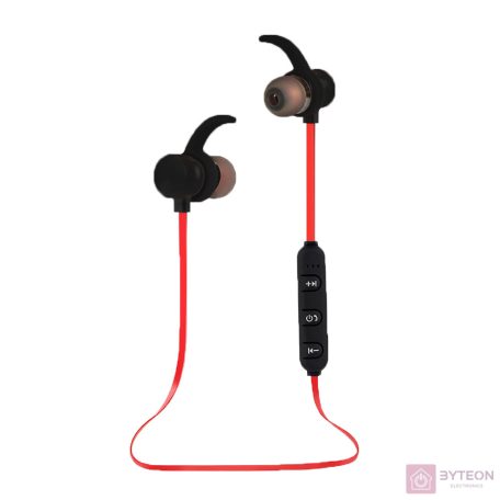 Esperanza EH186K fejhallgató és headset Hallójárati Fekete, Vörös Bluetooth