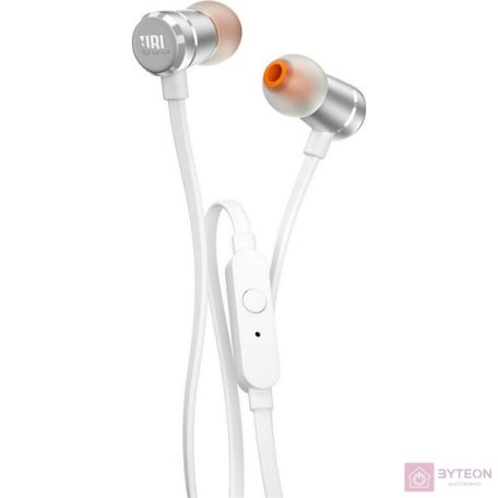 JBL T290 Headset Hallójárati Ezüst 3,5 mm-es csatlakozó