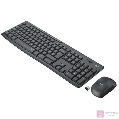Logitech MK295 Silent Wireless Combo billentyűzet Vezeték nélküli RF QWERTZ Német Fehér