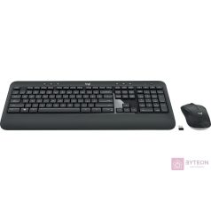   Logitech MK540 Advanced billentyűzet Vezeték nélküli RF QWERTZ Német Fekete, Fehér