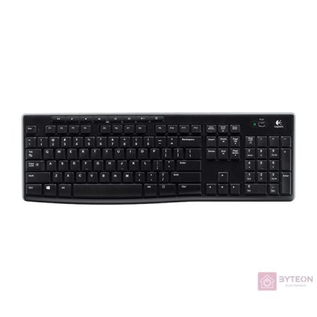 Logitech K270 billentyűzet Vezeték nélküli RF QWERTZ Német Fekete