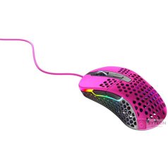 Xtrfy M4 RGB gaming egér - rózsaszín