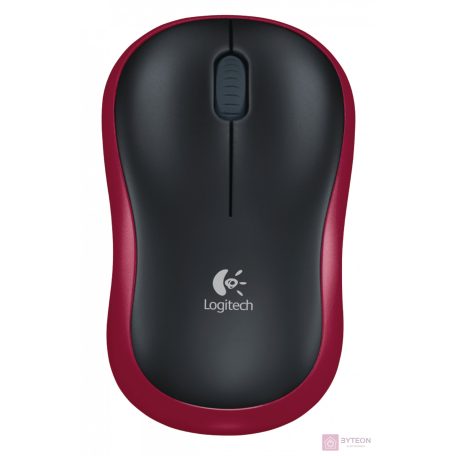 Logitech M185 - Piros