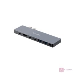   Canyon CNS-TDS08DG dokkoló állomás és port replikátor Szürke