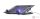 Gembird NBS-1F17T-01 notebook hűtőpad 43,2 cm (17") 1500 RPM Fekete