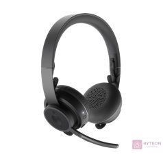  Logitech MSFT Teams Zone Wireless Headset Fejpánt Bluetooth Grafit