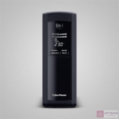   CyberPower VP1600EILCD szünetmentes tápegység (UPS) Vonal interaktív 1600 VA 960 W 8 AC kimenet(ek)
