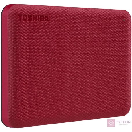 Toshiba Canvio Advance külső merevlemez 2000 GB Vörös