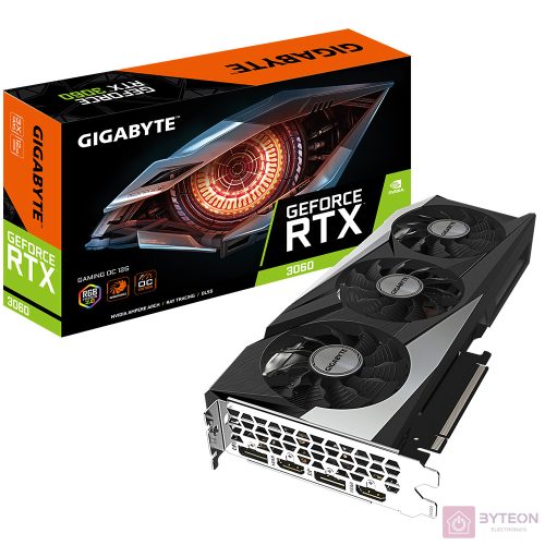 Gigabyte RTX 3060 Gaming OC 12G (Rev 2.0) 12GB GDDR6 [LHR]