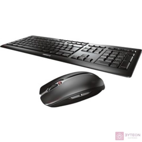 CHERRY Stream Desktop billentyűzet Vezeték nélküli RF QWERTY Amerikai angol Fekete