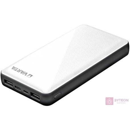 Varta Energy 15000 külső akkumulátor Lítium-polimer (LiPo) 15000 mAh Fekete, Fehér