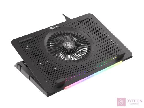 GENESIS Oxid 450 notebook hűtőpad 39,6 cm (15.6") 2400 RPM Fekete