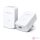 Mercusys MP500 KIT PowerLine adapter 1000 Mbit/s Ethernet/LAN csatlakozás Fehér 2 dB