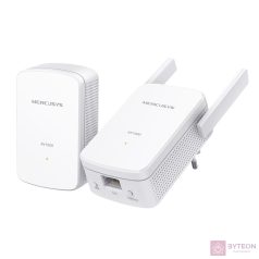   Mercusys MP510 KIT PowerLine adapter 1000 Mbit/s Ethernet/LAN csatlakozás Wi-Fi Fehér
