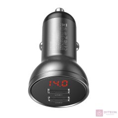   Baseus CCBX-0G mobiltelefon töltő Fekete, Szürke Automatikus