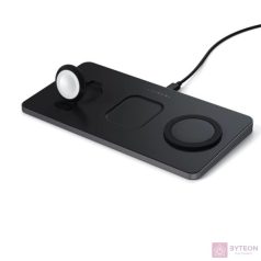 Satechi ST-X3TWCPM mobiltelefon töltő Fekete Beltéri
