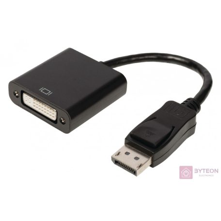 Valueline VLCP37250B02 video átalakító kábel 0,2 M DVI-D DisplayPort Fekete