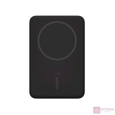   Belkin BPD002BTBK külső akkumulátor 2500 mAh Vezeték nélkül tölthető Fekete