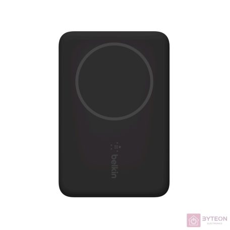 Belkin BPD002BTBK külső akkumulátor 2500 mAh Vezeték nélkül tölthető Fekete