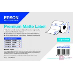 Epson Premium Matte Label Fehér