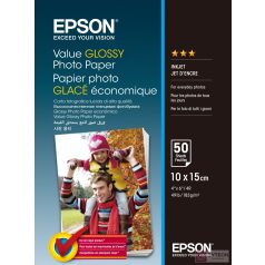 Epson Value Glossy Photo Paper fotópapír Fényes