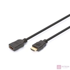   Digitus HDMI 1.4 2m HDMI kábel HDMI A-típus (Standard) Fekete