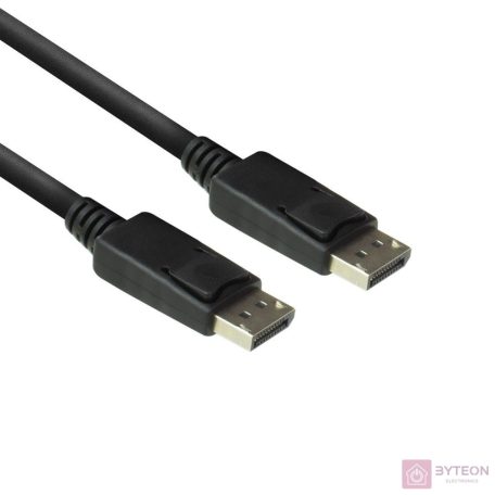 ACT AC3902 DisplayPort kábel 2 M Fekete