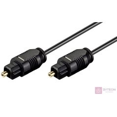   Goobay AVK 216-100 1.0m száloptikás kábel 1 M toslink Fekete