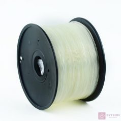   Gembird 3DP-PLA1.75-01-TR 3D nyomtató alapanyag Polilaktánsav (PLA) Átlátszó 1 kg