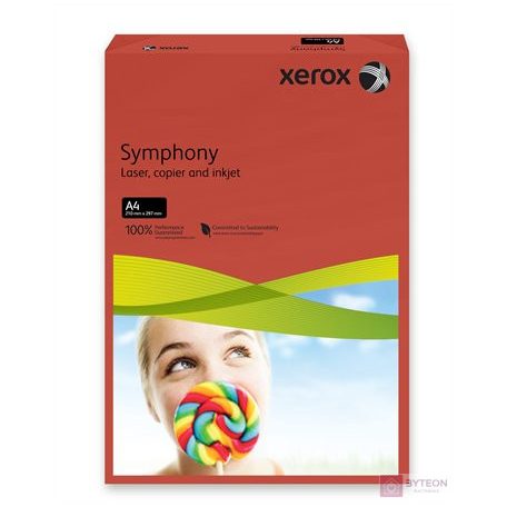 Xerox Symphony 80 A4, Dark Red Paper CW nyomtatópapír Vörös