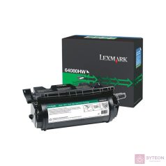 Lexmark 64080HW festékkazetta Eredeti Fekete Lexmark 64080HW festékkazetta Eredeti Fekete