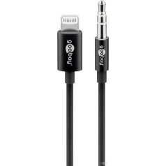 Goobay 66805 Lightning kábel 1 M Fekete