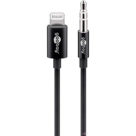 Goobay 66805 Lightning kábel 1 M Fekete