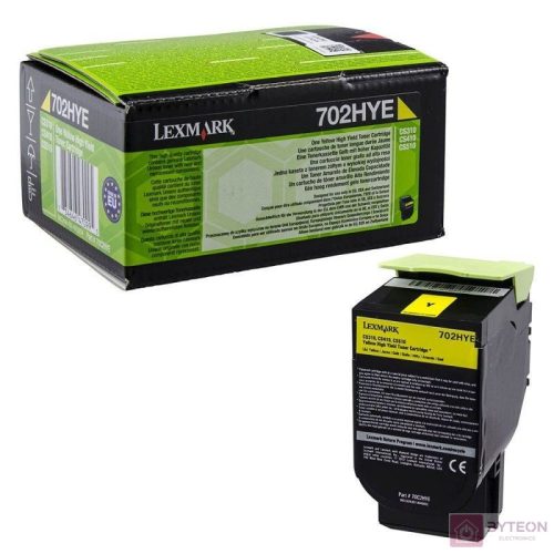 Lexmark 702HY Eredeti Sárga 1 dB