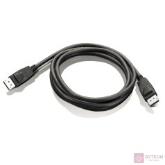 Lenovo DisplayPort 1,8 M Fekete