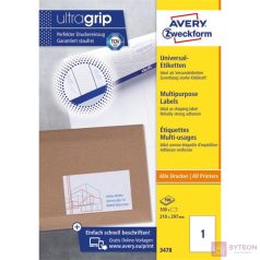 Avery Multi-Function Labels Fehér