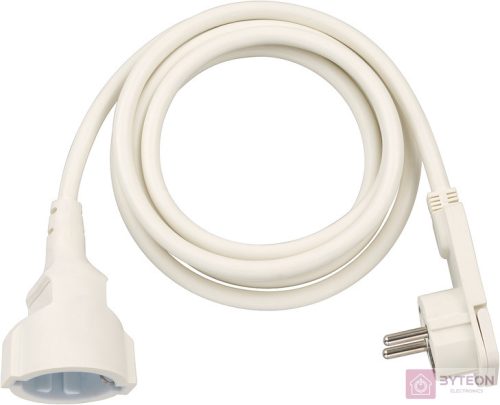 Brennenstuhl 1168980220 tápkábel Fehér 2 M