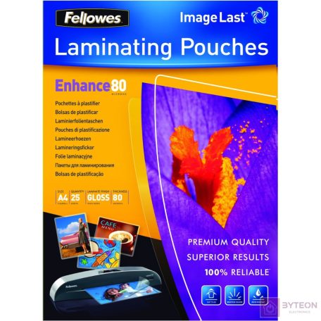 Fellowes 5396205 lamináló tasak 25 dB