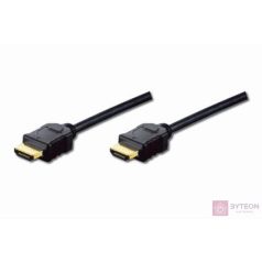   Digitus HDMI 1.4 5m HDMI kábel HDMI A-típus (Standard) Fekete