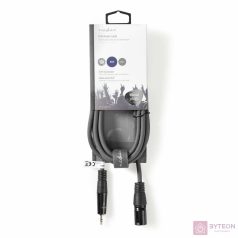 Nedis COTH15300GY30 audio kábel 3 M XLR (3-pin) Szürke
