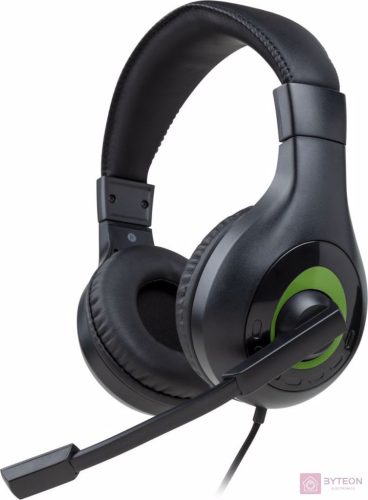 BIG BEN XBXHEADSETV1 fejhallgató és headset Fejpánt 3,5 mm-es csatlakozó Fekete