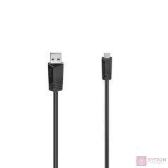  Hama 00200606 USB kábel 1,5 M USB 2.0 Mini-USB B USB A Fekete