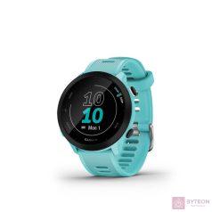   Garmin Forerunner 55 sportóra Bluetooth 208 x 208 pixelek Türkizkék, Fekete