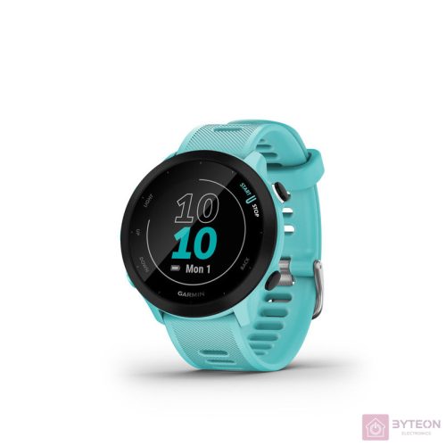 Garmin Forerunner 55 sportóra Bluetooth 208 x 208 pixelek Türkizkék, Fekete