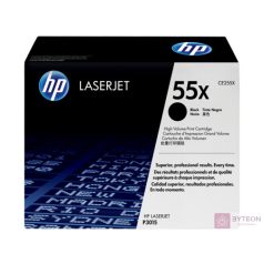HP 55X (CE255X) - Fekete, nagy kapacitású