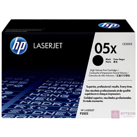 HP 05X (CE505X) - Fekete, nagy kapacitású
