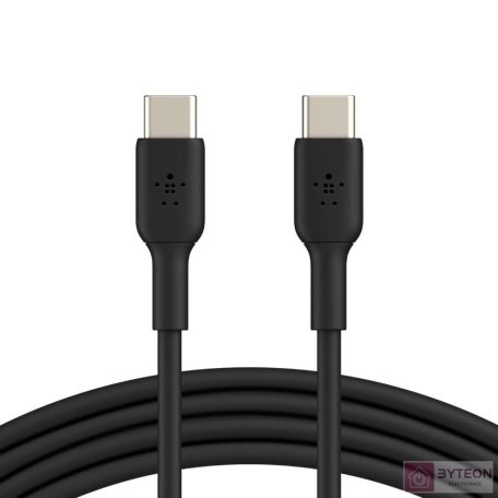 Belkin CAB003BT1MBK USB kábel 1 M USB C Fekete