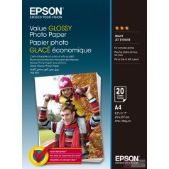 Epson Value Glossy Photo Paper fotópapír A4 Fényes