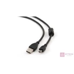   Gembird 1.8m USB 2.0 A/mini-USB USB kábel 1,8 M USB A Mini-USB B Fekete
